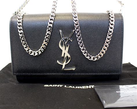 ysl black bag with silver logo|ysl bags black friday sale.